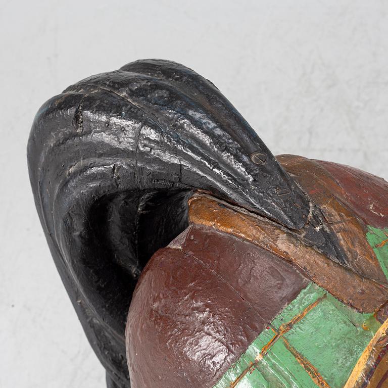 Carousel horse, France, circa 1900.