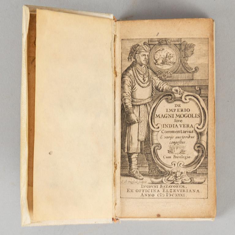 Elzevirs 1631, 1632, 1634 (Asia, Constantinople, Turkey) (3 vol).