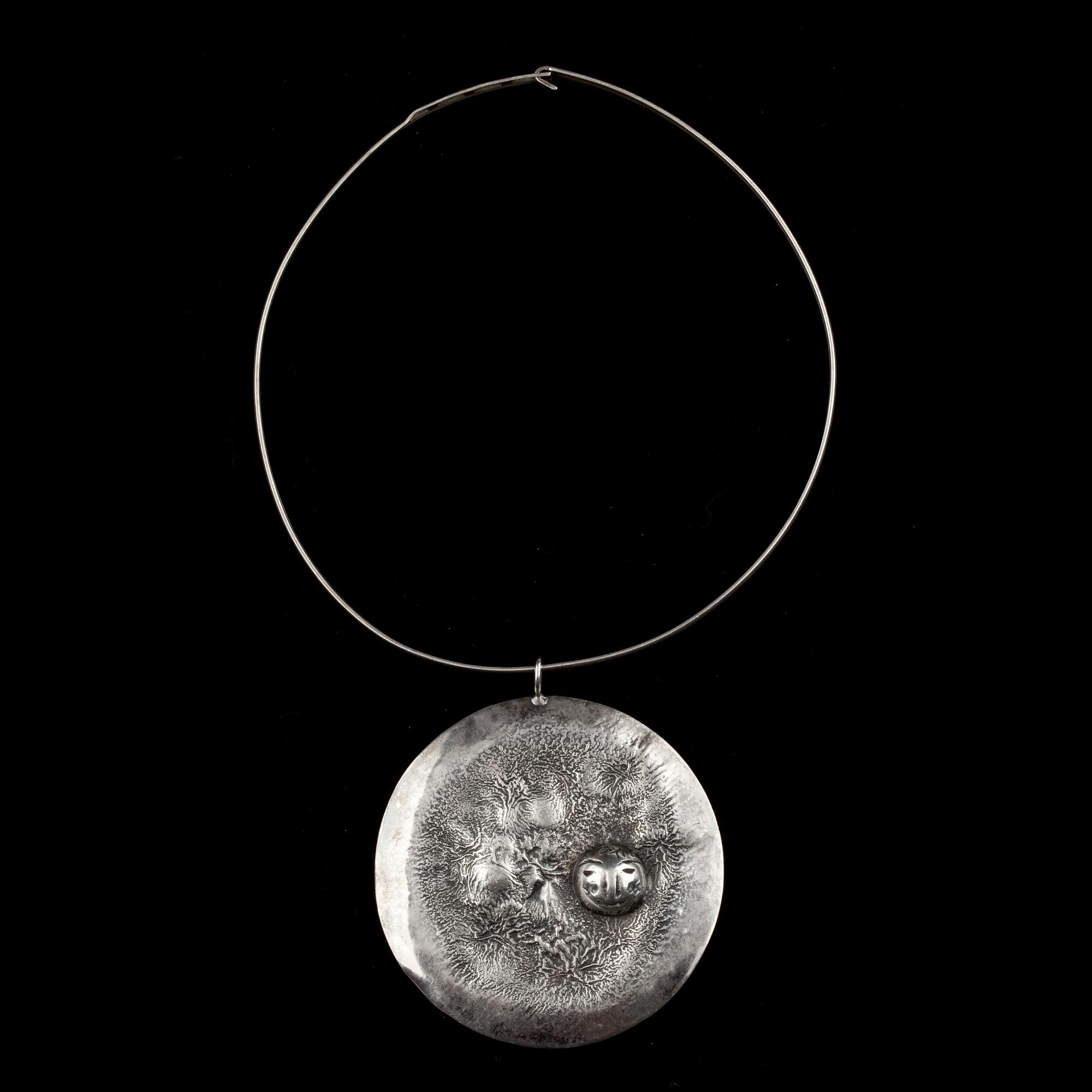 HALSRING, silver, Rolf Kaplan, Stockholm 1967.