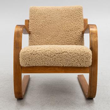 Alvar Aalto, lounge chair, model 34/402, Oy Huonekalu-ja Rakennustyötehdas, 1930s.