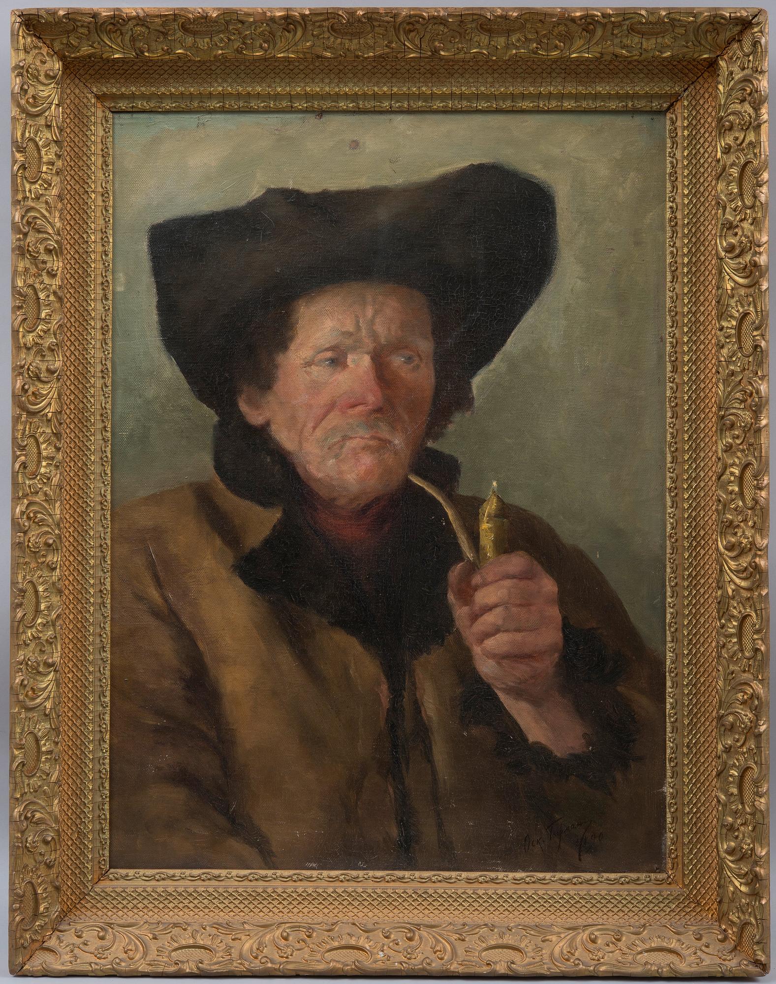 Oskar Hoffmann, MAN MED PIPA.