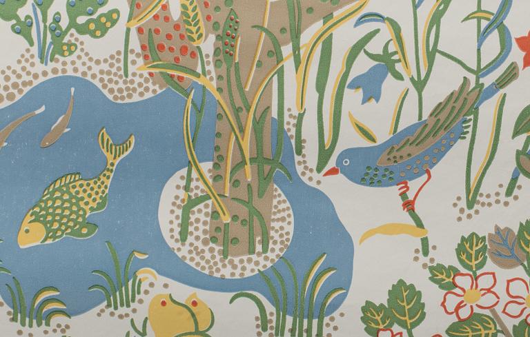 JOSEF FRANK, wallpaper, six rolls, contemporary.