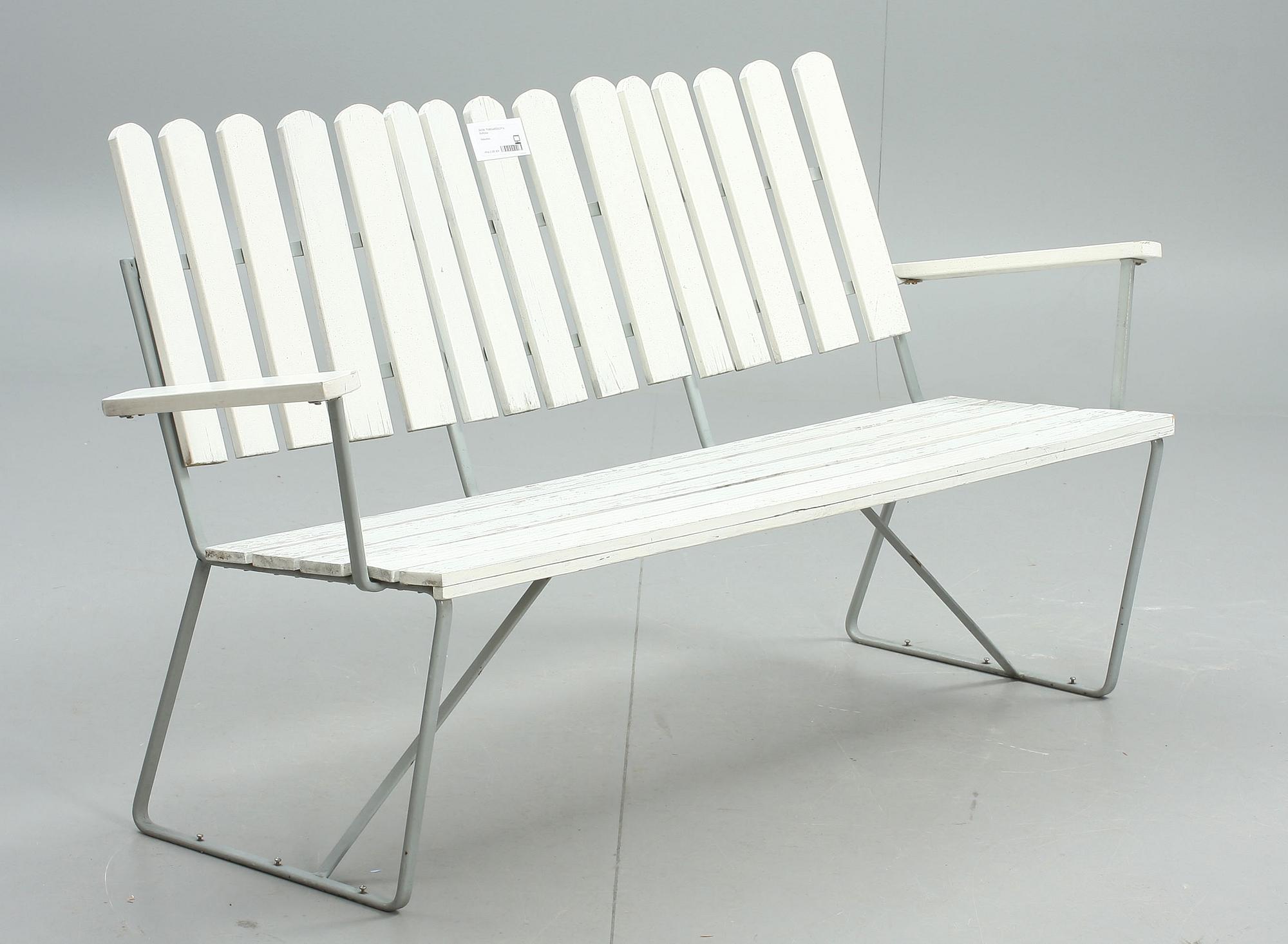 TRÄDGÅRDSSOFFA, design Örjan Lindqvist,  Grythyttan, 1950-tal.