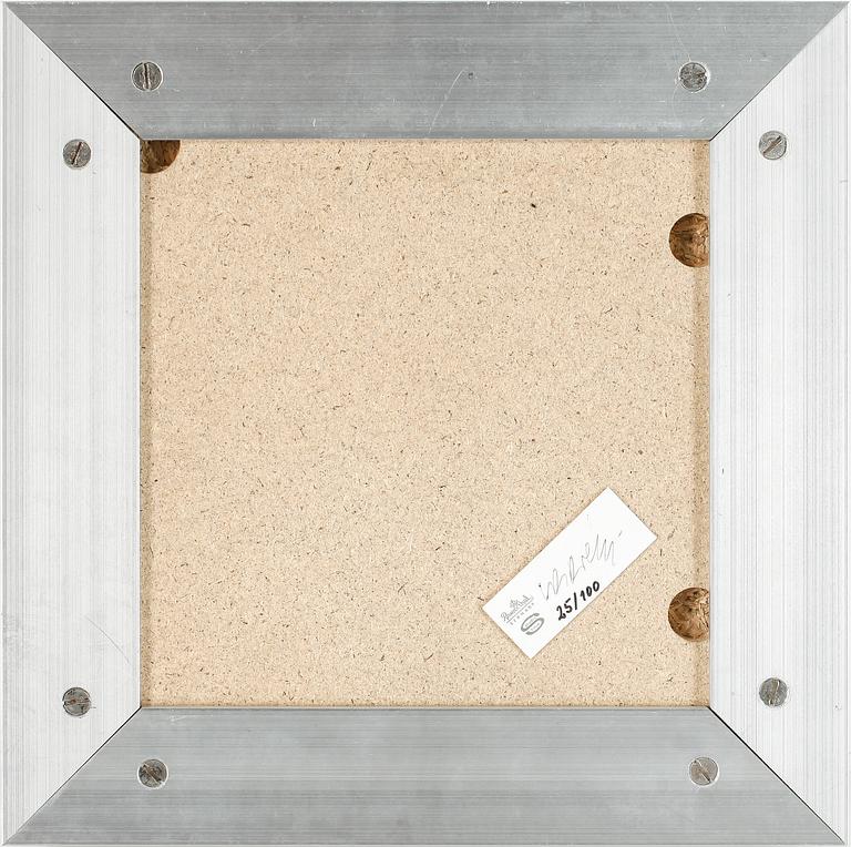 VICTOR VASARELY, relief, porslin, Rosenthal, signerad o numrerad 25/100.