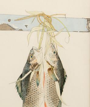 Okänd konstnär 1900-tal, Nyfångat.