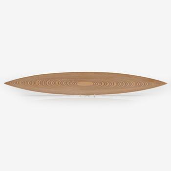 Tapio Wirkkala, A plywood dish, unsigned.