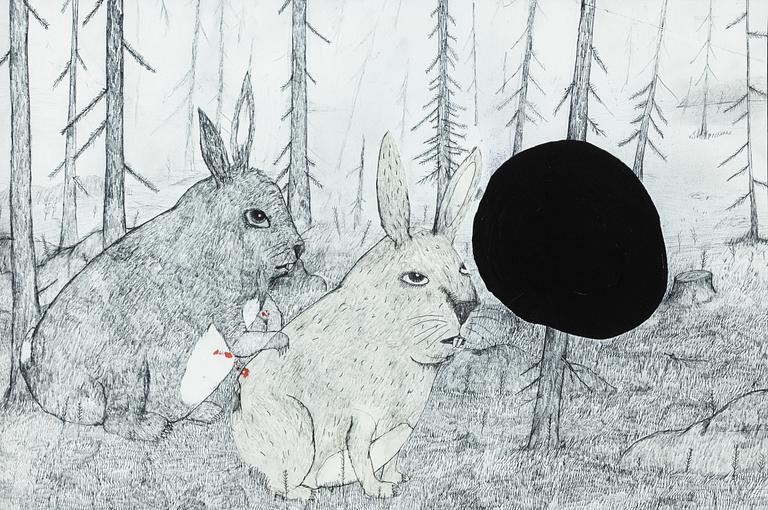 Ragnar Persson, lithograph. SIgned and numbered 1/5 on verso.