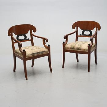 KARMSTOLAR, Karl Johan- stil, 1900-talets första hälft.