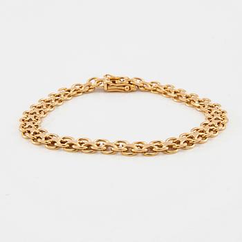 Bracelet X-link 18K gold.