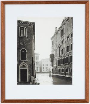 Åke E:son Lindman, fotografi signerad a tergo.