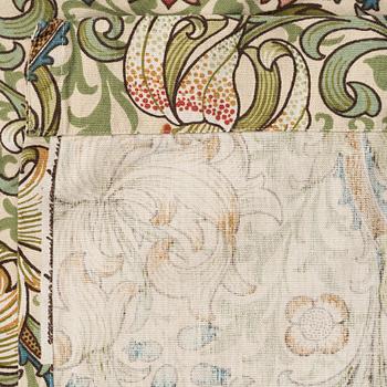 Morris & Co, gardiner, ett par, "Golden Lily", Sanderson.