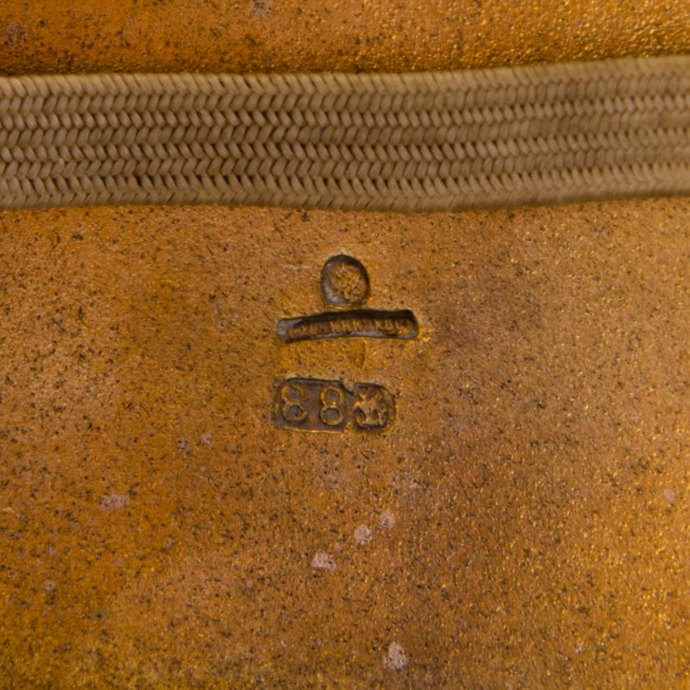 CIGARRETTETUI, silver (88) och emalj, Ovchinnikov, Moskva 1887, Ryssland.
