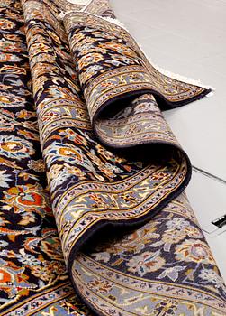 A Keshan rug, 435 x 307 cm.