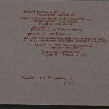 Pentti Sammallahti, "Honnos, Soittajani".