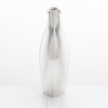 Tapio Wirkkala, sterling silver vase model TW 42, Kultakeskus, Hämeenlinna 1970.