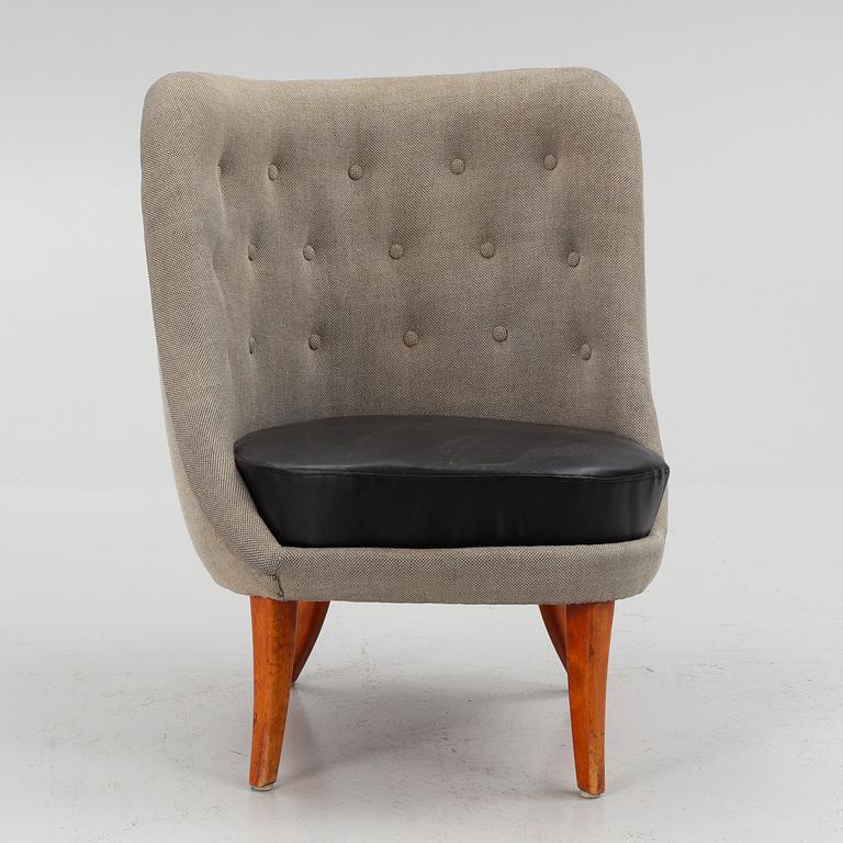 A Swedish Modern lounge chair, mid 20th century.