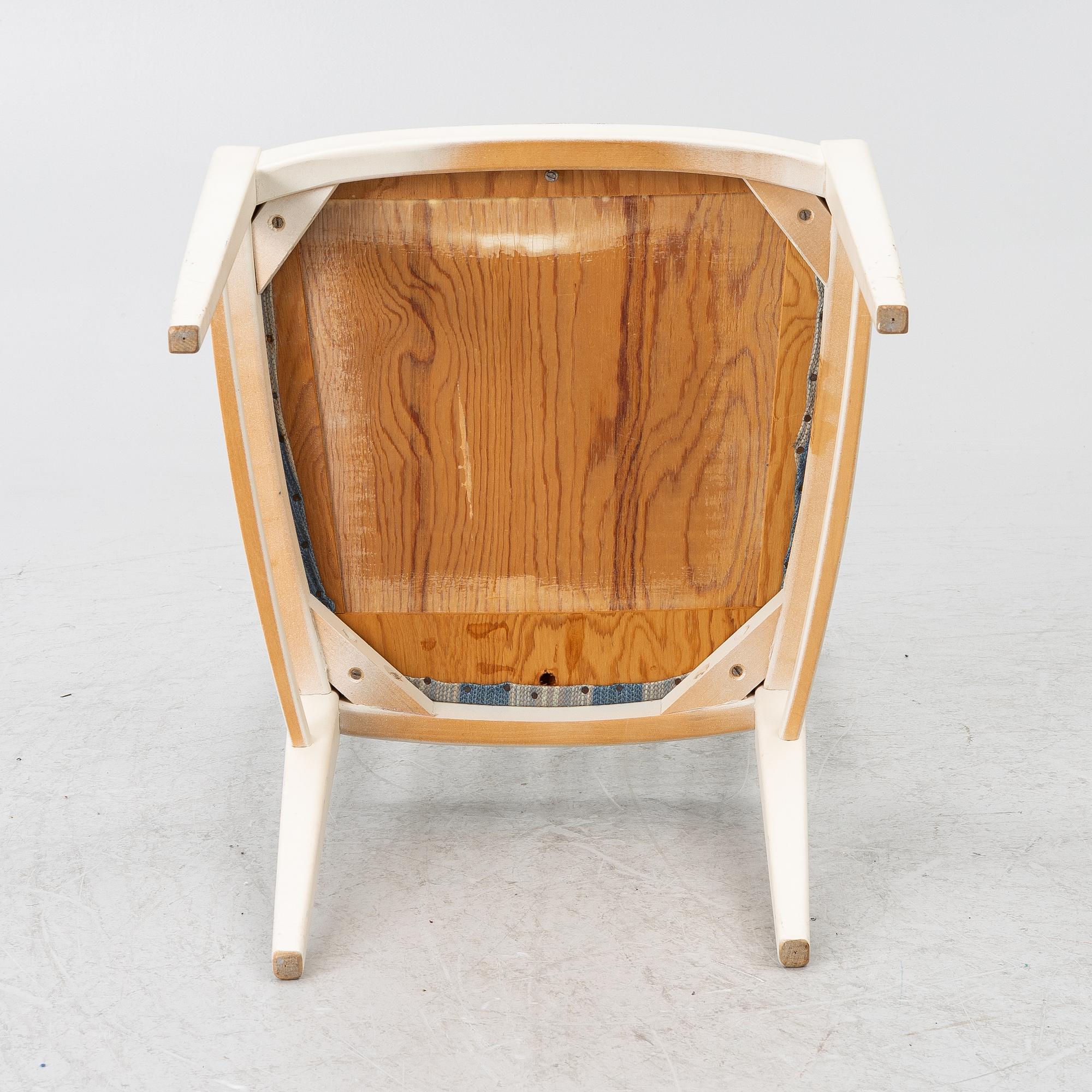 Carl Malmsten, Dining set, 7 pieces, "Herrgården", Bodafors, 1961.