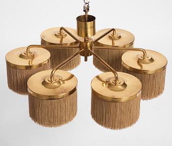 Hans-Agne Jakobsson, a ceiling lamp model "T606/95", Hans-Agne Jakobsson AB, Markaryd 1960s-70s.