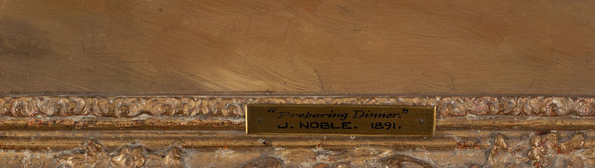 John Sargent Noble, attributed, Kitchen Duties.