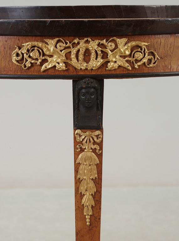 KONSOLBORD, empire, 1800-talets första hälft.