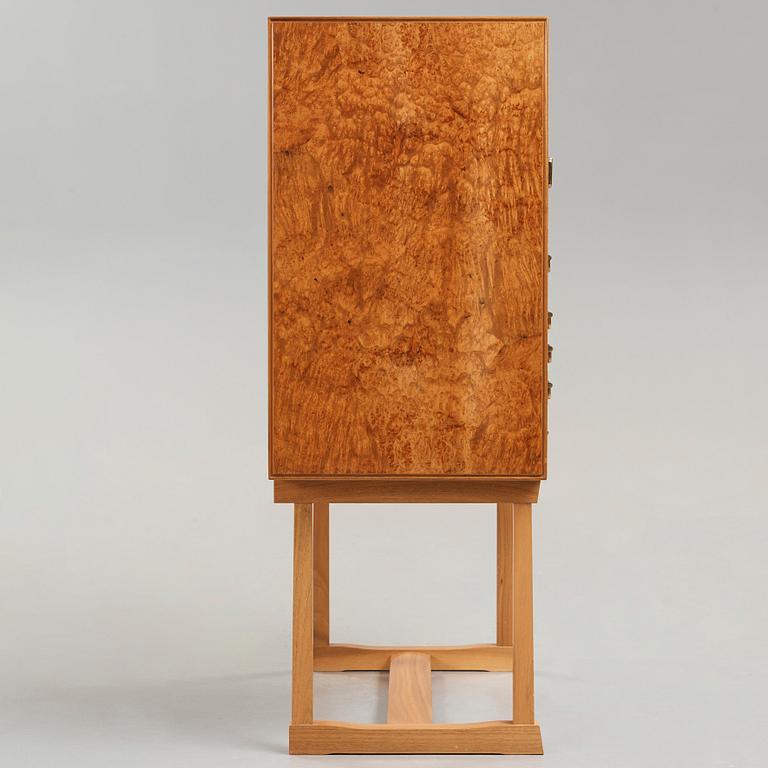 Josef Frank, a 'National Museum' mahogany, walnut and burrwood cabinet, Svenskt Tenn, Sweden, 1960-70's.