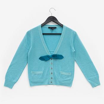 Marc Jacobs, a cashmere and silk cardigan, size S.