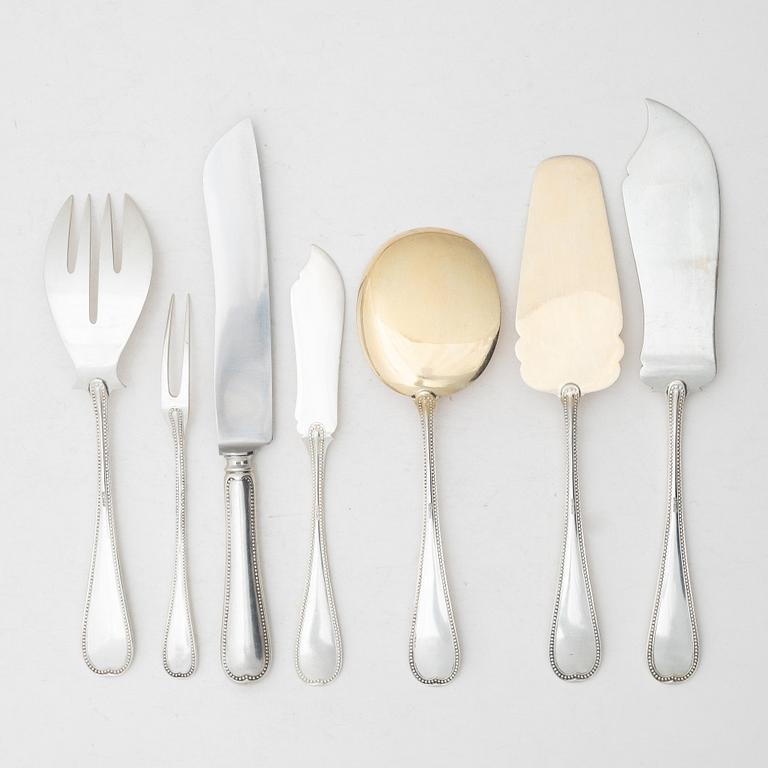 Bestickuppsättning, 80 delar, silver, Tyskland, 1900-tal.