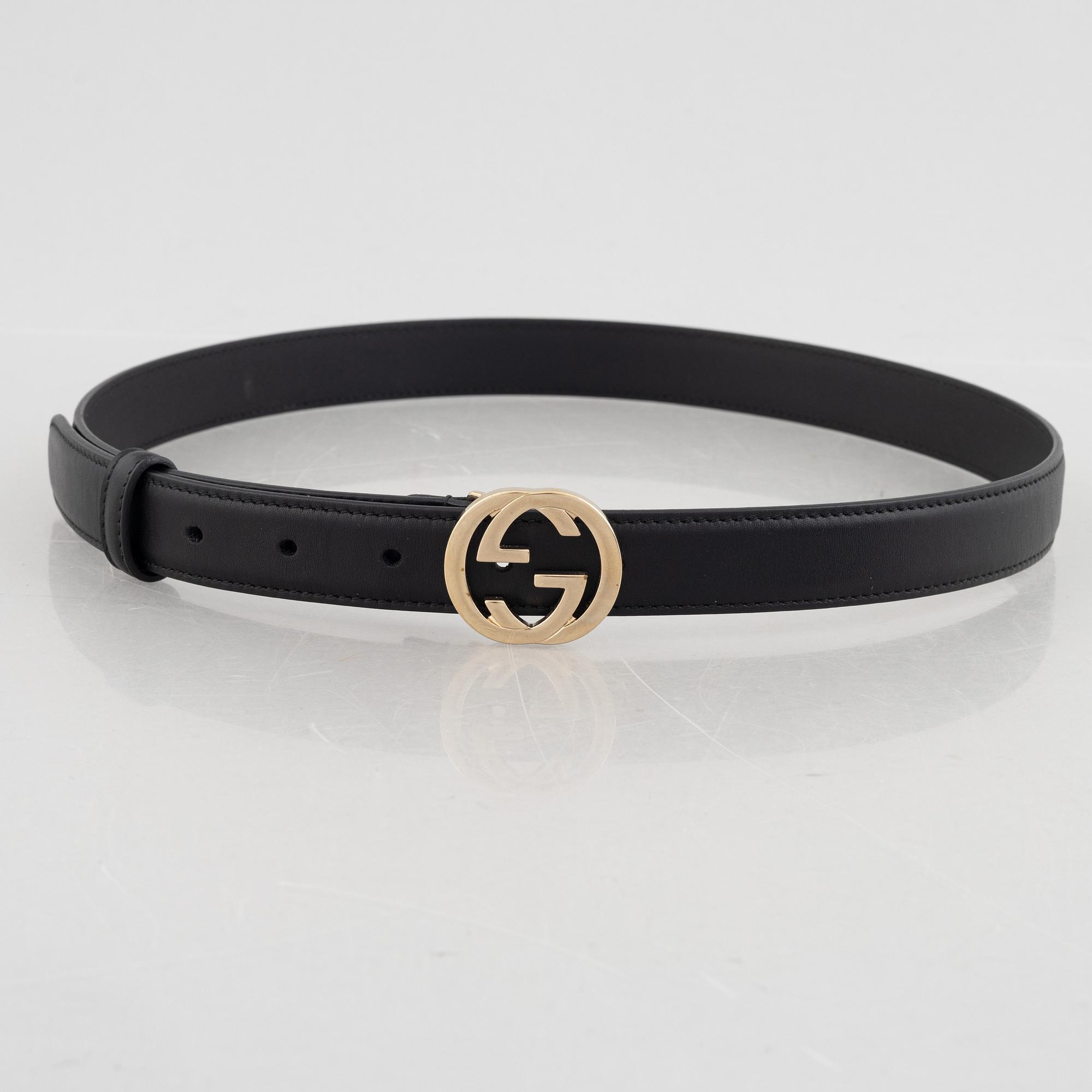 SZ 85 Sm black Gucci belt Gucci, belt, size 85. - Bukowskis main image 4