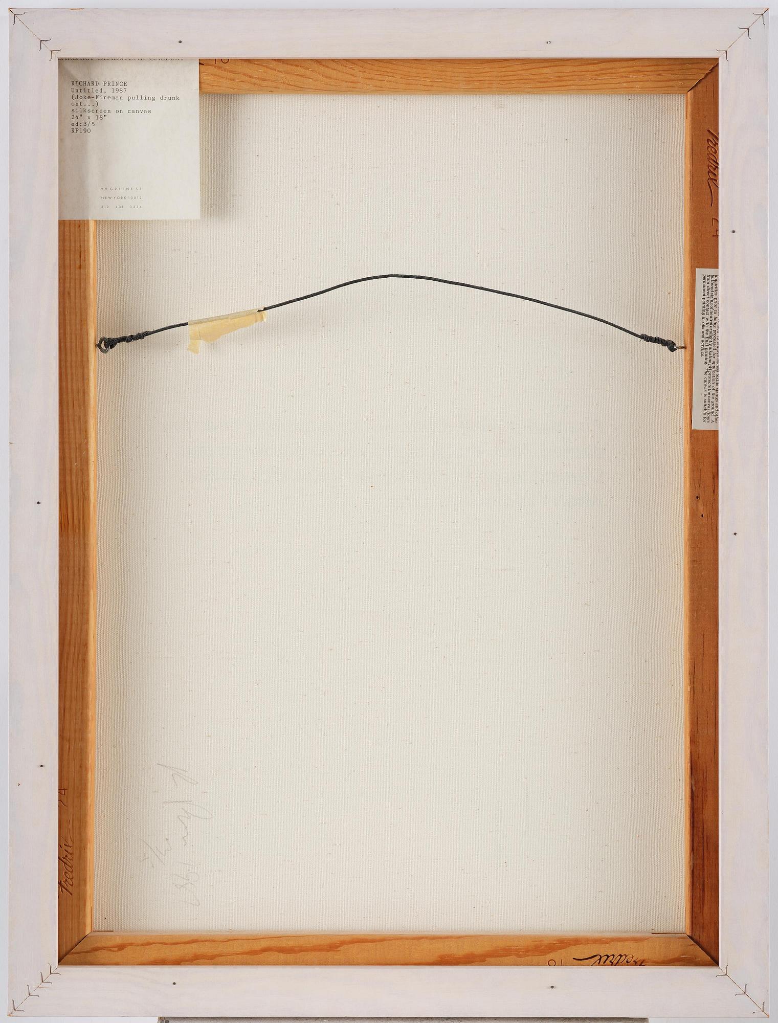 Richard Prince, "Untitled (joke)".
