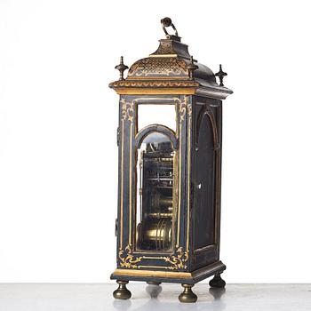 A Swedish late Baroque table clock by Petter Ernst, Stockholm 1753-54.