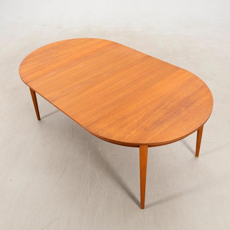 Dining table, mid-20th century.