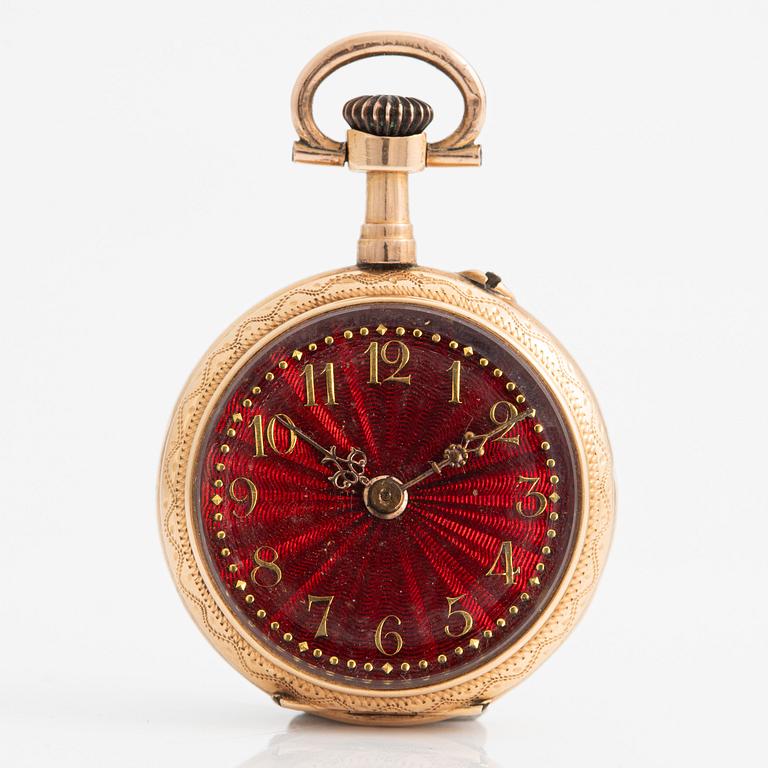Ladie's pocket watch, clock, 25 mm.