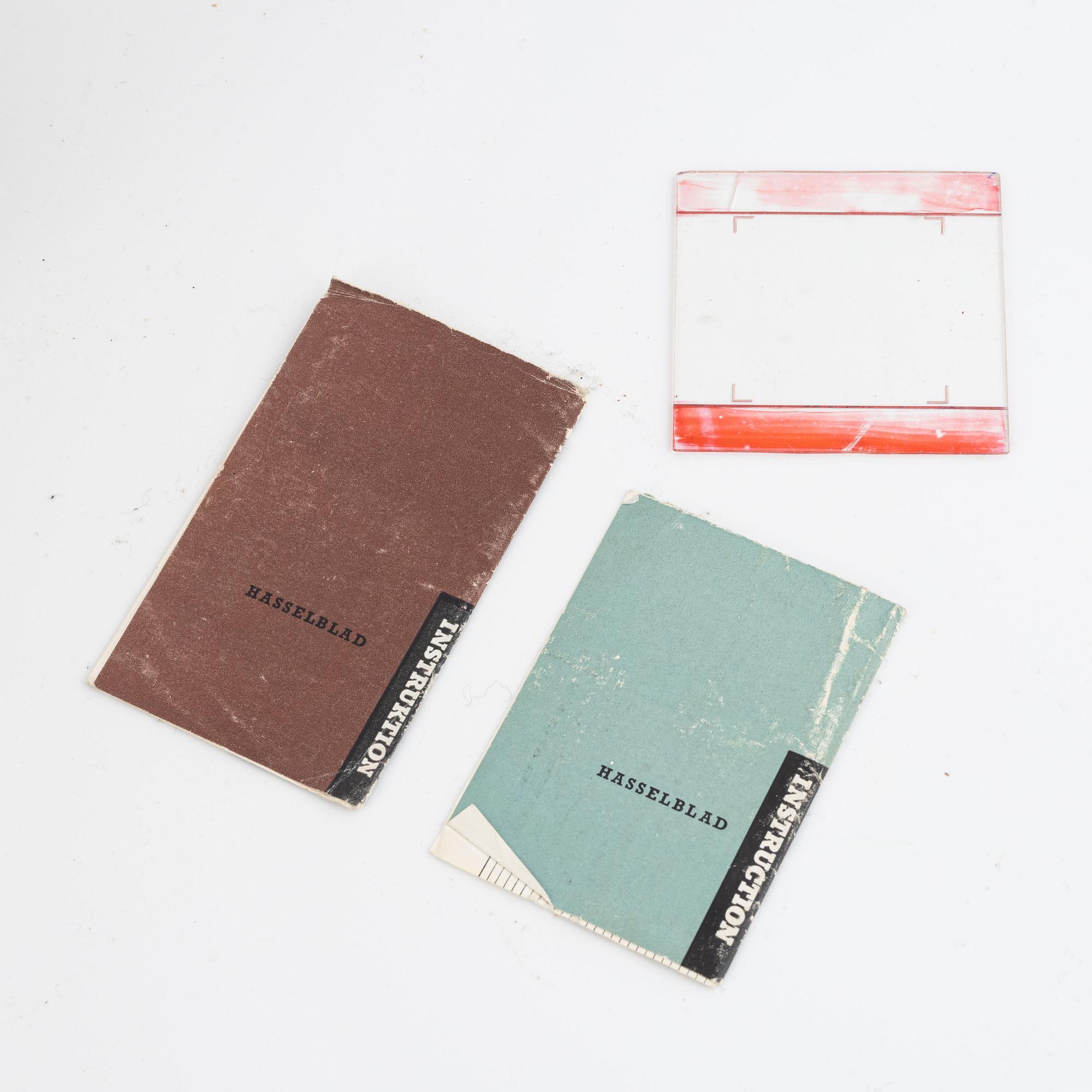 Hasselblad 1000F, no. CU24052, 1957.