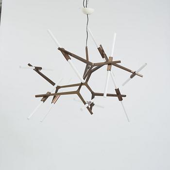 Lindsey Adelman, taklampa, "Agnes Chandelier 20", Roll and Hill, USA, efter 2010.