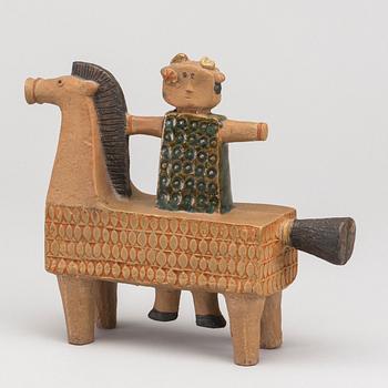 A STIG LINDBERG CERAMIC FIGURINE.