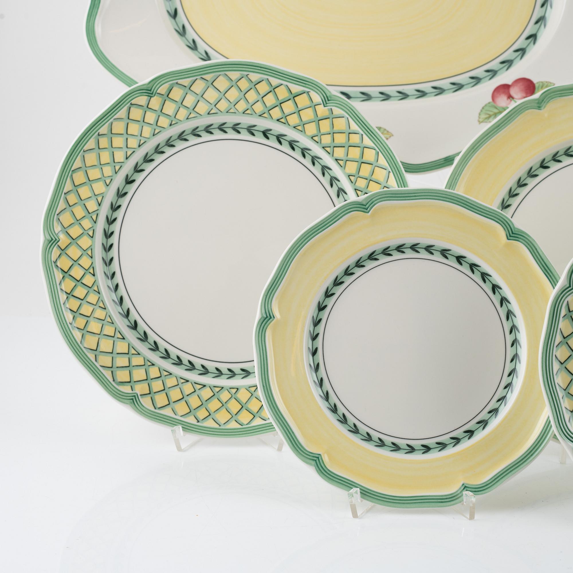 A 41-piece 'French Garden' dinner service, Villeroy & Boch.