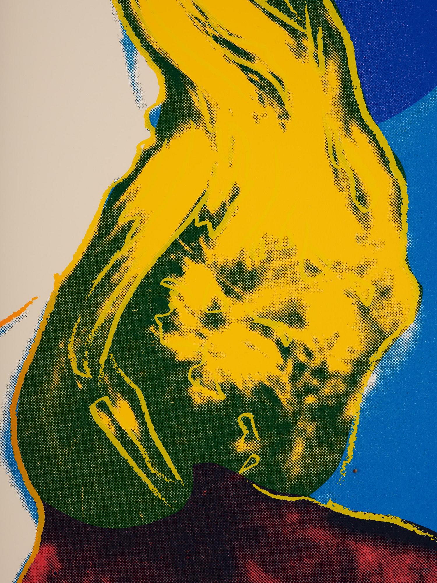 Andy Warhol, "With Hat", from: "Three portraits of Ingrid Bergman".