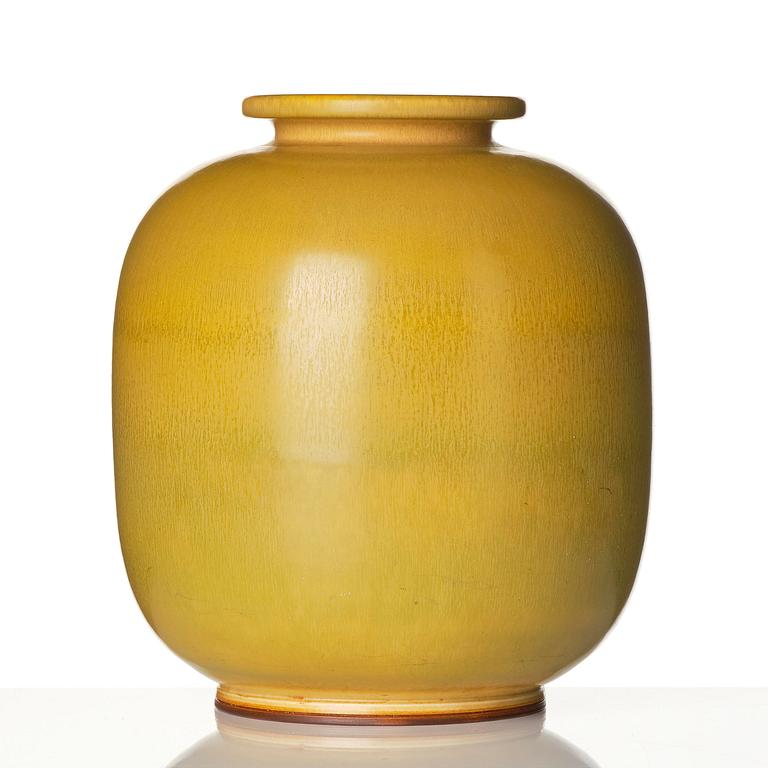 Berndt Friberg, a stoneware floor vase, Gustavsberg Studio 1968.
