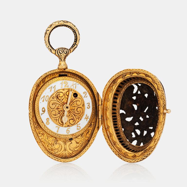 LEP. BH. A Wien, pocket watch, ca 30 x 37 mm,