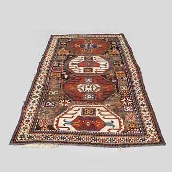 Gallerimatta, Kazak, södra Kaukasus, Ca 248 x  117 cm.