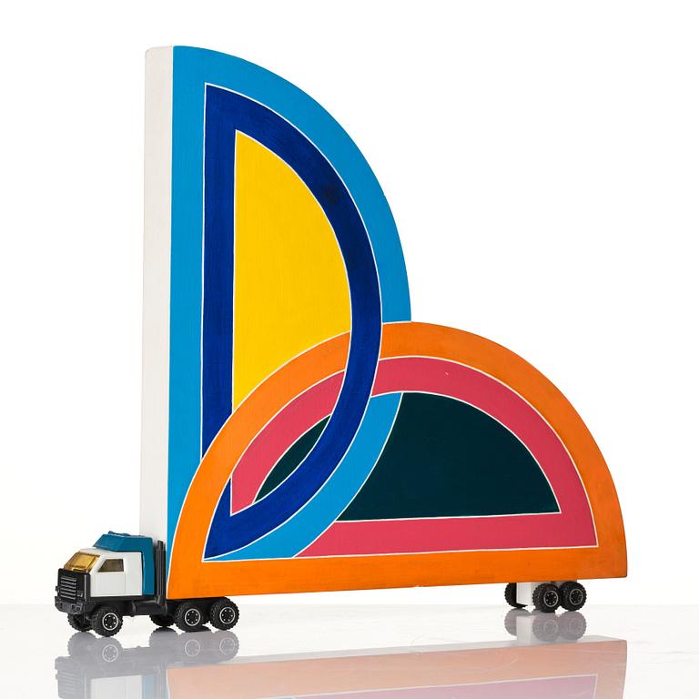 Bruce Houston, "Homage to Frank Stella".