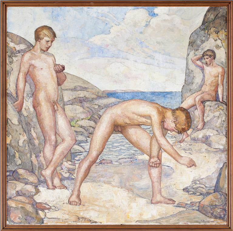 GREGORI AMINOFF, olja på duk, sign o dat -12.