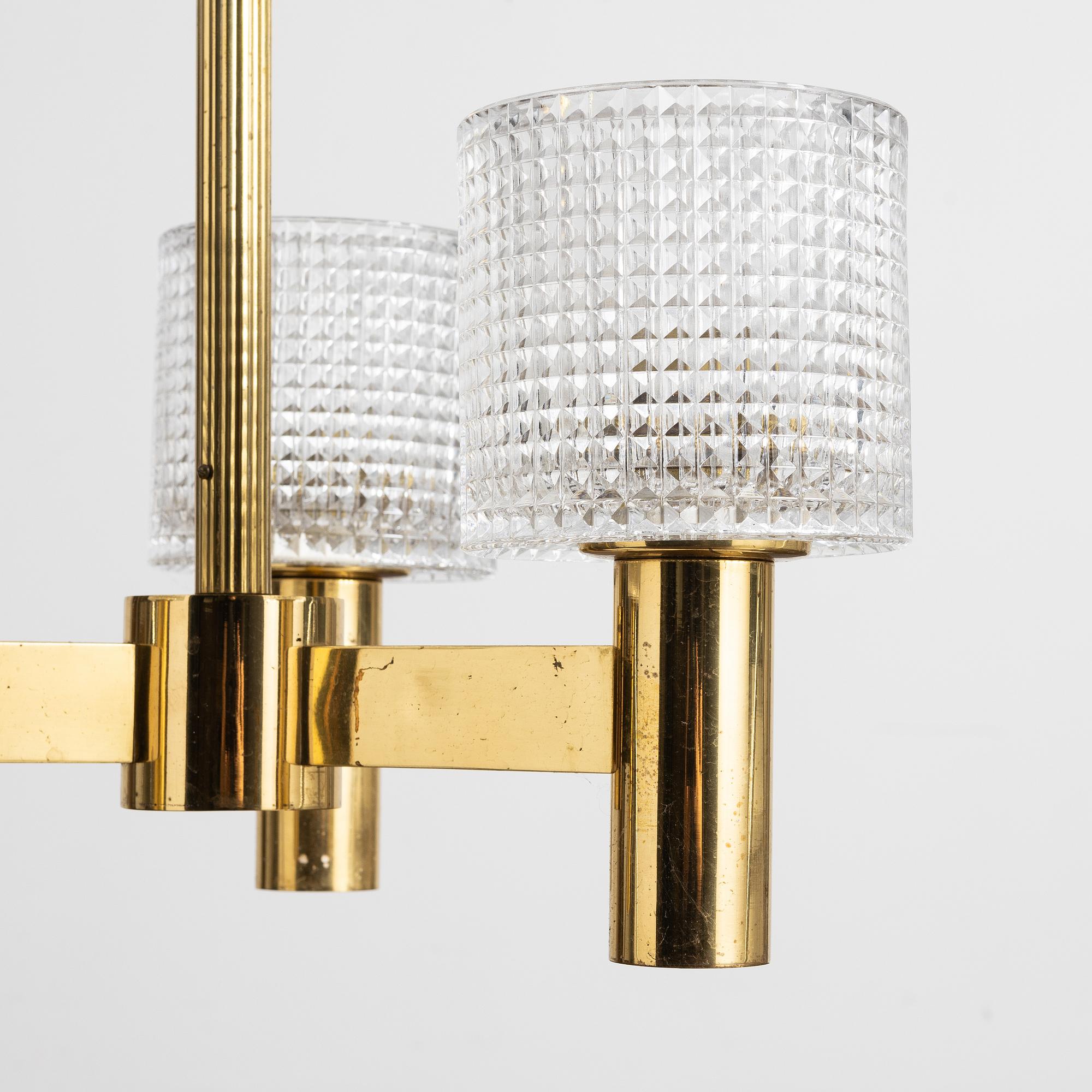 A Ceiling lamp, mid-20th century.