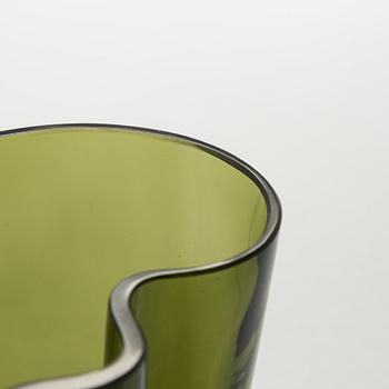 Alvar Aalto, a 1950s glass vase, model 3030, signed Alvar Aalto 3030.