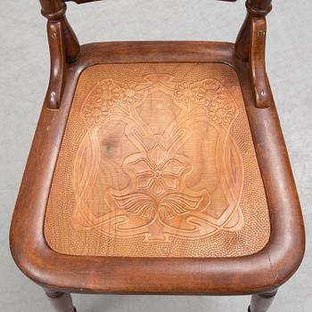 STOLAR, 4 st, Luterma, Estland, omkring 1900.