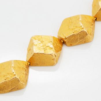 Björn Weckström, armband, "Lapplands stenar", 18K guld.