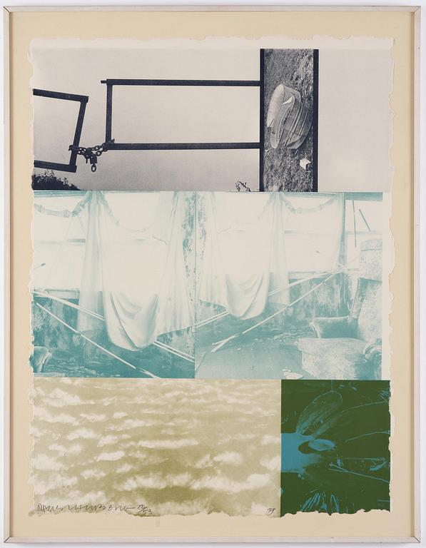 Robert Rauschenberg, "Yardarm" from Rockery Mounds.