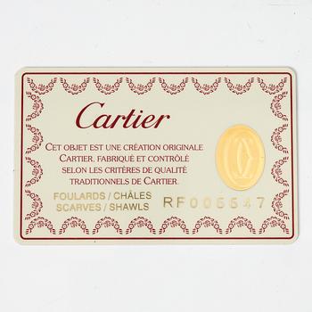 Cartier, scarf.