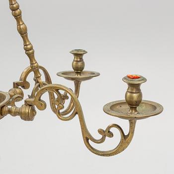 Chandelier, Baroque style, circa 1900.