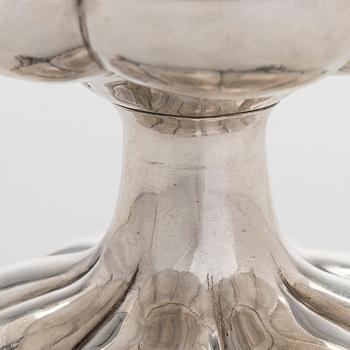 Otto Roland Mellin, skål, silver, Helsingfors, 1881.